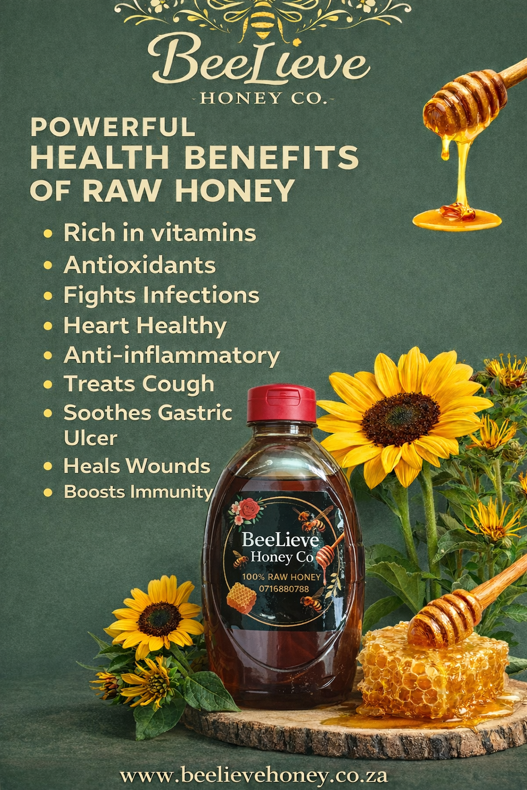 Raw Honey benefits🍯🍯